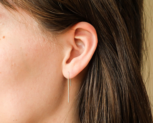 Long Threader Wire Earrings